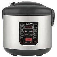 Мультиварка Scarlett SC-MC410S27 5л 900Вт серебристый/черный | код 1587922 | SCARLETT