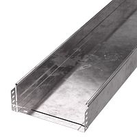 Лоток неперфорированный Стандарт 300х100х3000 (1,0 мм) (6 м/уп) Промрукав | код PR16.2294 | ПРОМРУКАВ