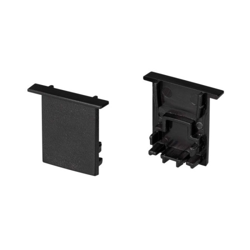 Заглушка SL-COMFORT-1722-F BLACK глухая (ARL, Пластик) | код 31779 | Arlight