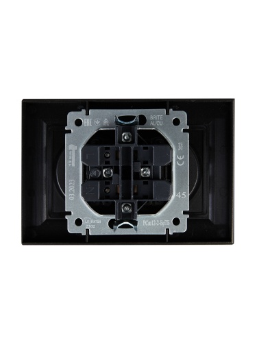 BRITE Роз. 2-я без з/к с з/ш 10А в сб. РСш12-2-БрТБ бр. IEK | код BR-R23-10-K45-F | IEK фото 5 BRITE Роз. 2-я без з/к с з/ш 10А в сб. РСш12-2-БрТБ бр. IEK | код BR-R23-10-K45-F | IEK фото 5