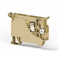 353 402, Клеммник с держ. предохр. (5x20, 5x25) до 10А на DIN-рейку, 6 мм.кв. (зеленый), ASK 5 | код 0.0.0.3.53402 | KLEMSAN