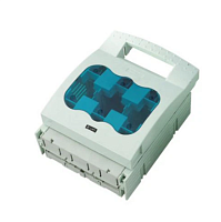 Держатель-разъединитель вставок плавких HR17-250-3, горизонтальный, 3P, 250A, 690VAC, накладной монтаж, для NH1 | код HR17-250-3 | CHFE