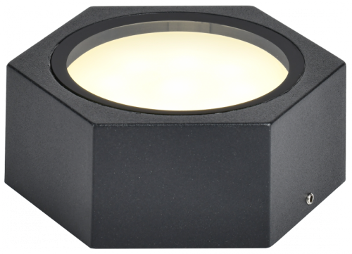 Светильник уличный 5204 потолочный GX53 IP65 черный IEK | код LT-UPU0-5204-GX53-1-K02 | IEK