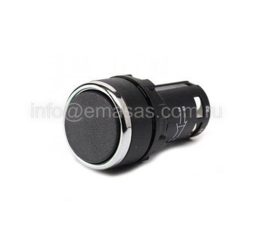 Кнопка нажимная моноблочная черная, 22 мм, IP 40, 1НО+1НЗ | код MB102DH | EMAS Кнопка нажимная моноблочная черная, 22 мм, IP 40, 1НО+1НЗ | код MB102DH | EMAS