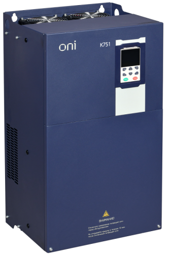 Преобразователь частоты K751 380В 3Ф 110-132кВт 210-253А ONI Запросите проектную скидку | код K751-33-110132M | ONI