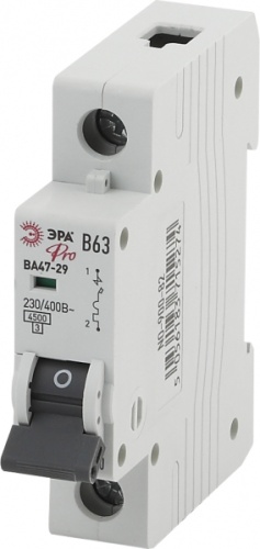 Автоматический выключатель Pro NO-900-76 ВА47-29 1P 16А кривая B | код. Б0031786 | ЭРА 