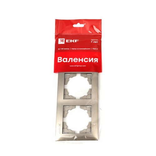 Валенсия Рамка 3-местная кашемир | код EWM-G-303-40 | EKF фото 3