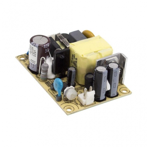 Источник питания AC-DC, 15Вт, мощность без нагрузки <0.3Вт, вход 85…264V AC, 47…63Гц /120…370В DC, выход 5В/3A, изоляция 3000В AC, на плате 63.5х45.7х24мм, вход/выход разъемы JST, -30…+70С | код EPS-15-5 | MeanWell Источник питания AC-DC, 15Вт, мощность без нагрузки <0.3Вт, вход 85…264V AC, 47…63Гц /120…370В DC, выход 5В/3A, изоляция 3000В AC, на плате 63.5х45.7х24мм, вход/выход разъемы JST, -30…+70С | код EPS-15-5 | MeanWell