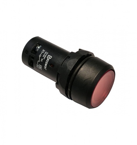 Выключатель Briswik КМЕ 1101м -Л 220В красный 0но+1нз Цилиндр-моноблок IP40 с Инд | код XB7NW34M2.BR | Briswik