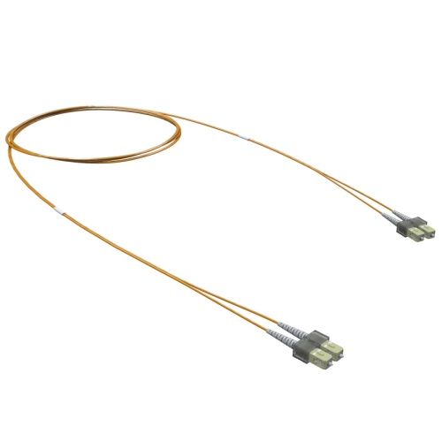 Оптический коммутационный шнур Duplex SC/UPC-SC/UPC, 50/125 (OM2), 3 м | код RNPC50DCC3 | DKC