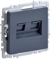 BRITE Роз. комп. 2-ая RJ45 кат.6 РК11-2-БрМ мар. IEK | код BR-K20-2-K35 | IEK