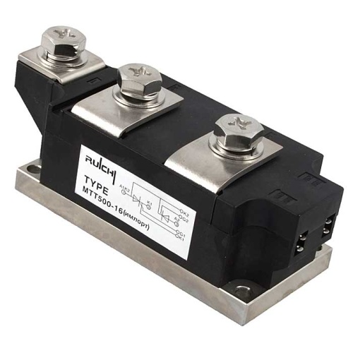 Тиристорный модуль силовой полупроводниковый RUICHI МТТ500-16, 500 А, корпус С-16 | код 84279 | Ruichi