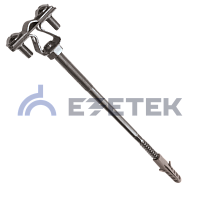 Держатель проводника круглого 8-10 мм для бетонного фасада, оцинк. | код 90025 | ЕЗЕТЕК