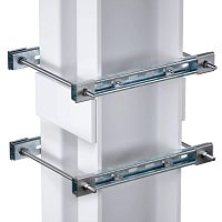 Обжимной комплект монтажных профилей тип 1, обхват конструкции габаритами 750 на 440 мм, для крепления 2 оболочек одного типоразмера | код EX-E2TR0805 | DKC