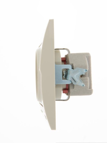 DERIY Розетка с защитой от детей ПБТ крем | код 702-0303-124 | Lezard фото 3