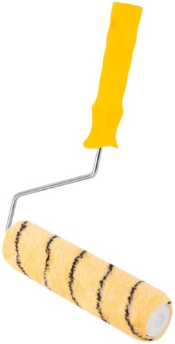 Валик полиакриловый с черной полоской диам. 40/61мм ворс 10.4мм 230мм беж. FIT 01854 фото 2