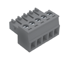 Соединитель для подачи питания на шину (правосторонний) ШП-В-П | код 65000304 | СТЭЗ