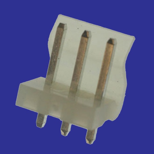 Разъём питания низковольтный RUICHI PWL-03 наклон 3.96 мм, 3 контакта | код 55101 | Ruichi