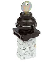 Переключатель управления ПЕ-172 исп.2, 3з+1р, 10А, 660В, замок на 2 положения 0 +90° (ключ в положении включено не вынимается), IP40, переключатель управления (ЭТ) | код ET000291 | Электротехник