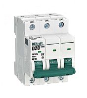 Выключатель автоматический 3Р 20А х-ка D ВА-103 6кА | код 12370DEK | Schneider Electric