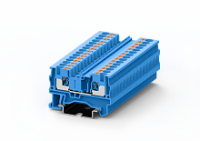 TP4-2-BU Клемма TP 1-1 проходная Push-in, сеч.4мм2, син., шт | код TP4-2-BU | SUPU
