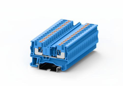TP4-2-BU Клемма TP 1-1 проходная Push-in, сеч.4мм2, син., шт | код TP4-2-BU | SUPU