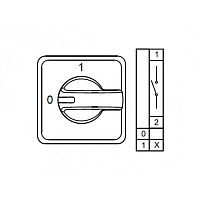 800 056, CS050270E, Аварийные Переключатели Двухпозиционные (0-1), 1 FAZ 50 A 90градус. | код 0.0.0.8.00056 | KLEMSAN