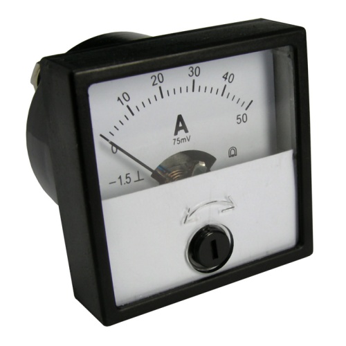 Амперметр RUICHI М42303 50А (Аналог), щитовой | код 67527 | Ruichi
