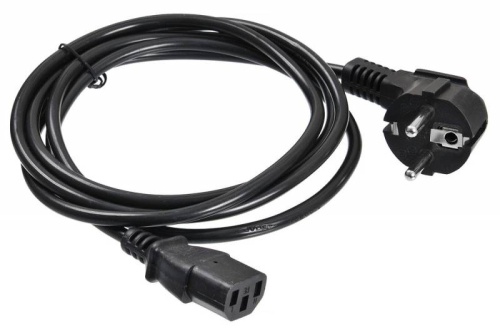 Кабель Buro BU-PCAB-3M-16A IEC C13 Евровилка 3м | код 1856228 | BURO