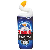 Средство для сантехники/уборки туалета 900 мл, ТУАЛЕТНЫЙ УТЕНОК Супер Сила Видимый Эффект , 696894 | код 608011 | ТУАЛЕТНЫЙ УТЕНОК