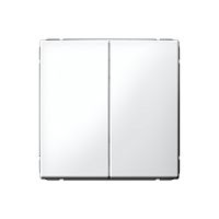 ARTGALLERY 2-клавишный ВЫКЛЮЧАТЕЛЬ КНОПОЧНЫЙ, сх.2, 10А, механизм, БЕЛЫЙ | код GAL000117 | Systeme Electric