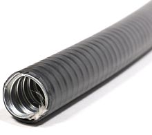Металлорукав в пвх изоляции МПГ нг HF 25 (50 м/уп.) черный ГОФРОМАТИК (ЗЭТАРУС) | код zeta42912 | ГОФРОМАТИК
