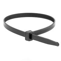 Хомут кабельный 7.6х250 полиамид черн. (уп.100шт) | код 25325SR | DKC
