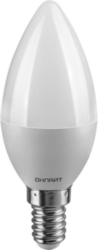 Лампа светодиодная 61 127 OLL-C37-6-230-6.5K-E14-FR 6Вт | Код. 61127 | ОНЛАЙТ Лампа светодиодная 61 127 OLL-C37-6-230-6.5K-E14-FR 6Вт | Код. 61127 | ОНЛАЙТ