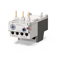 Реле тепловой перегрузки UKH-22, It=4_6A, 1NO+1NC, CLASS 10A, прямой монтаж для UKC(D)-9_22 | код UKH-22-6 | Kripal