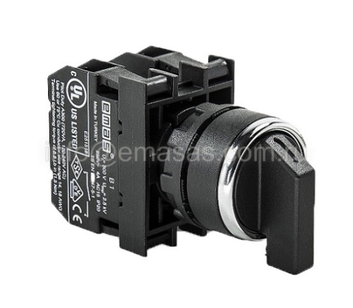 B101S20 Переключатель 0-1 с фиксацией (2НО) | код B101S20 | EMAS B101S20 Переключатель 0-1 с фиксацией (2НО) | код B101S20 | EMAS