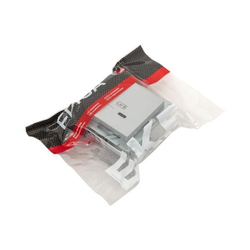 Розетка СП Эпика USB-С быстрая механизм алюм. EKF UP1-SOA-USBCF