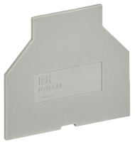 Разделитель для CTS малый 2,5/4мм2 серый IEK | код YCT10-00-K03-002-PP | IEK