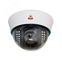 Видеокамера AHD/TVI/CVI/CVBS 5Мп купольная с ИК-подсветкой до 15м (2.8-12мм) | код SR-D500V2812IRH | SarmaTT