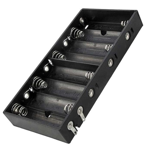 Батарейный отсек RUICHI BH381 AA 8x1, открытый | код 80104 | Ruichi