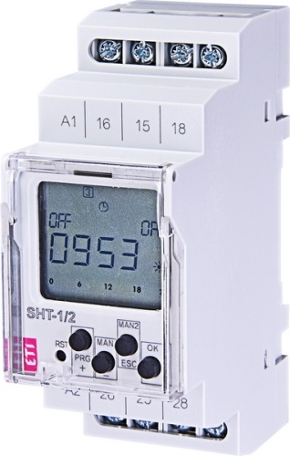 Программируемое цифровое реле SHT-1/2 230V AC (2x16A_AC1) | код 002470053 | ETI