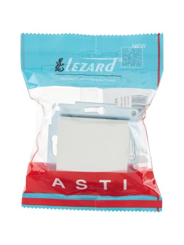 Выключатель 1-кл. 1п СП ASTI 10А IP20 механизм жемчуж./бел. перламутр. LEZARD 7081-3088-100 фото 4