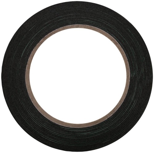 Лента клеящая 2-х сторонняя монтажная на вспененной основе с полимерной подложкой 12ммх5м FIT 11795 фото 2