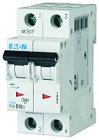 Автоматический выключатель 10А, кривая отключения B, 2 полюса, откл. способность 6 кА, PL6-B10/2 | код 286553 | EATON