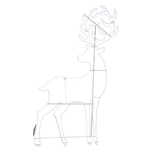 Фигура световая Сказочный олень из гибкого неона, 180х110 см, 2400 LED, цвет свечения белый NEON-NIGHT | код 501-315 | NEON-NIGHT Фигура световая Сказочный олень из гибкого неона, 180х110 см, 2400 LED, цвет свечения белый NEON-NIGHT | код 501-315 | NEON-NIGHT