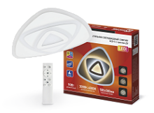 Светильник светодиодный COMFORT GEO-5 90Вт 230В 3000-6500К 7000Лм 500x500мм с пультом ДУ IN HOME | код 4690612034461 | IN HOME
