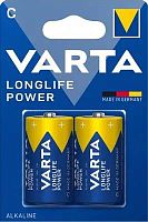 Батарея Varta Longlife power LR14 BL2 Alkaline C (2шт) блистер | код 1900510 | VARTA