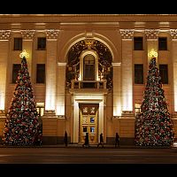 Фигура ёлочная Шар 20 см, красный матовый | код 502-252 | Neon-Night