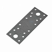 Пластина крепежная 180х65х2 мм, оцинкованная - накл. Tech-Krep | код 124442 | Tech-KREP