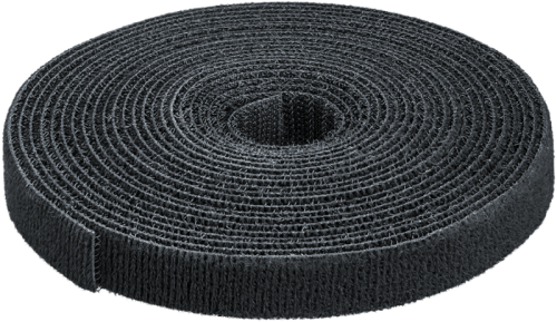 Хомут-липучка 16мм черный (5м ролл) | код 80354 | Navigator Group Хомут-липучка 16мм черный (5м ролл) | код 80354 | Navigator Group